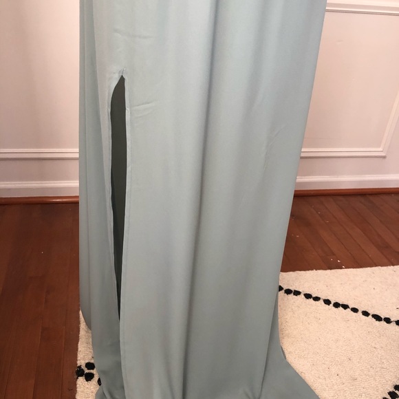 Show Me Your MuMu Heather Halter Dress XS - Picture 5 of 10